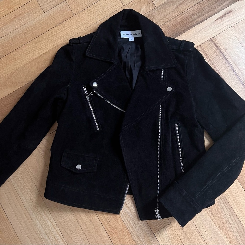 Robert Rodriguez Leather Suede Jacket